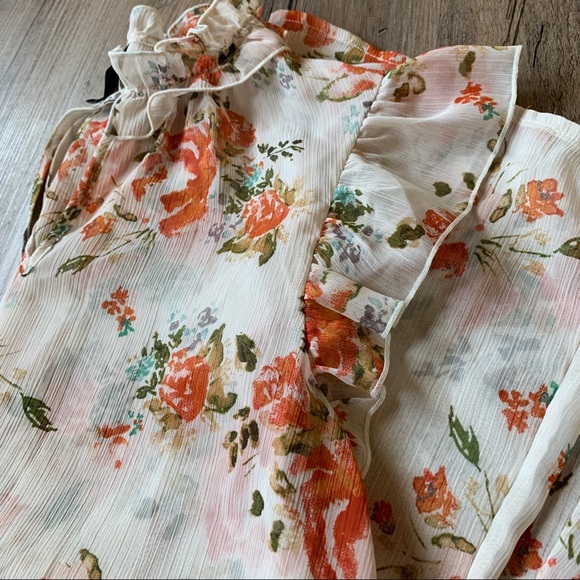 Mossimo | Target Floral Blouse - Picture 11 of 13